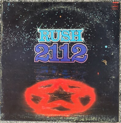 RUSH - 2112 LPレコード Rush titled 