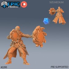 Time Wizard B Epic Miniatures RPG D D Pathfinder Wargaming 25-28mm
