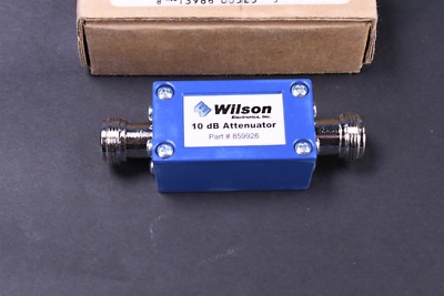  Wilson Electronics 859926 10 dB Attenuator N Female Connectors 50 Ohm
