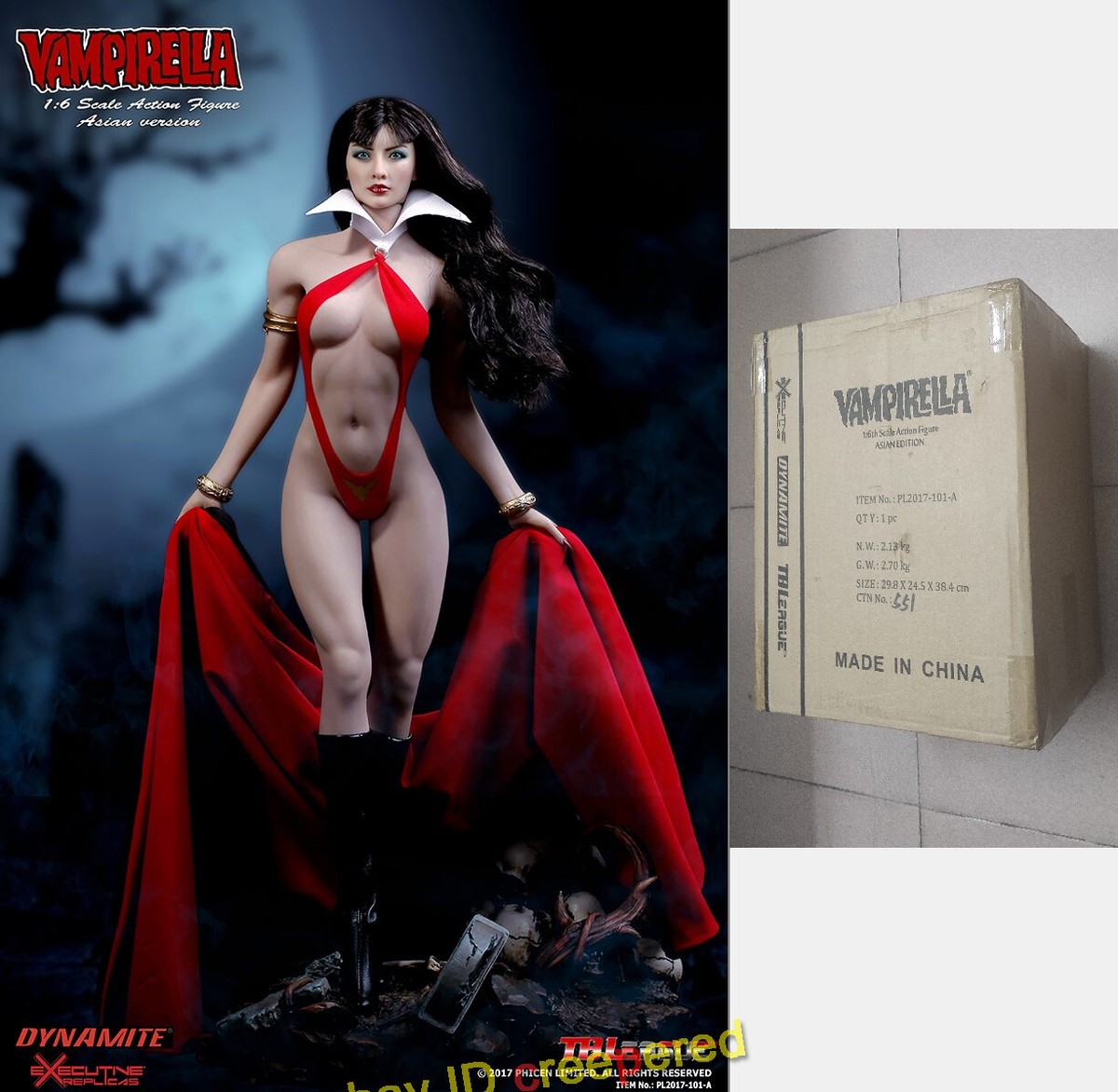 1/6 Vampirella Asian version ヴァンピレラ PHICEN Vampirella (Asian Version) 1/6 Figure for sale online | eBay