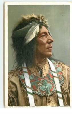 Indianer - Obtossaway an Ojibwa Chief - 21703