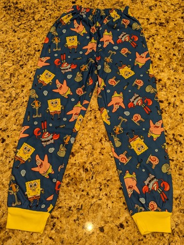 SpongeBob Boys Long Sleeve Pajama Set, 2-Piece, Sizes 6/7 - Picture 5 of 15