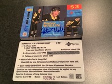 Peter Wallin #40 1995 Signature Rookies Hockey Auto Certified Autograph