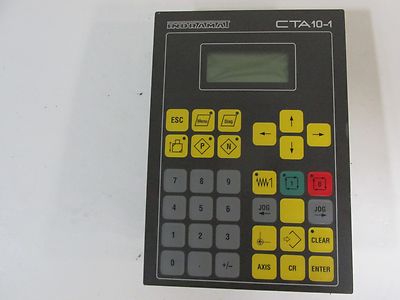Indramat CTA 10-1 Operator Interface Controller CTA10 1B-001-FW C7~40077GN