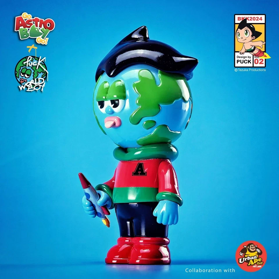 Fat Lane ASTRO BOY GO World Boy Figura Diseñador H12CM Juguete Vinilo PVC Foto 4 de 4
