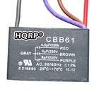 Capacitor for Hampton Bay Ceiling Fan 4.5uf+5uf+6uf 4-Wire CBB61 Replacement