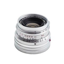 Light lens lab Lens 35mm F2 Silver Chrome for Leica Summicron M Eight Element