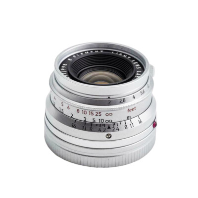 Light lens lab Lens 35mm F2 Silver Chrome for Leica Summicron M Eight Element 