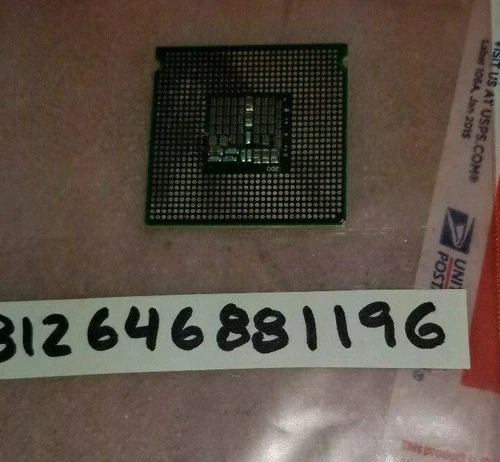 INTEL ENGINEERING SAMPLE   (Intel Xeon E5345)  STEP CODE: QVQP   SOCKET 771 - Picture 1 of 1