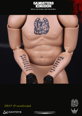 DAMTOYS GK009 Gangsters Kingdom Spade 7 1/6 Scale Action Figure In