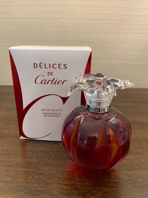 Cartier Delices de Cartier Eau De Toilette Spray 100ml/3.3oz RARE
