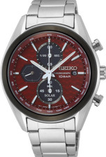 Seiko Criteria Solar Power Chronograph Men's Watch SSC771P1
