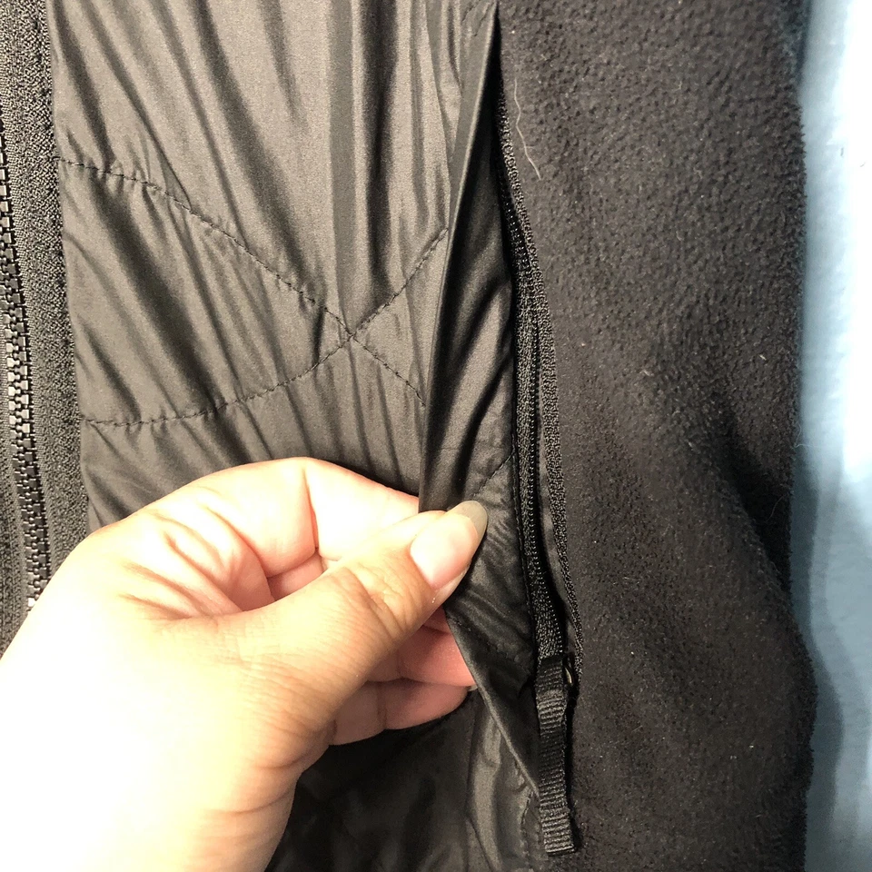 Chaqueta The North Face Niña Extra Grande Negra Madison Reversible Cremallera Completa Exterior Foto 4 de 4