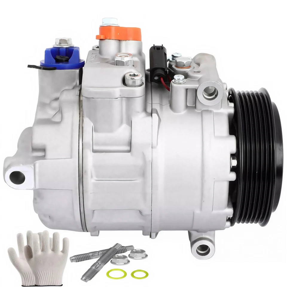 AC A/C Compressor For Mercedes-Benz ML350 R350 CLS550 GL550 5.5L CO 10807JC NEW - Imagem 2 de 4