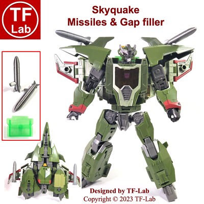 Missile+Cover Upgrade Kit for Transformers Evolution Prime