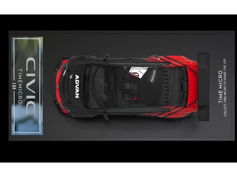 HONDA Civic (FD2) - ADVAN - Time Micro 1:64 | eBay