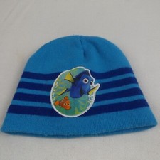 Disney Pixar Finding Nemo Blue Beanie Cap Youth Dori Winter Wear Warm