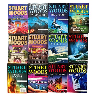 【6冊セット】STUART WOODS 小説 HARDCOVER 6冊セット】STUART WOODS 小説 HARDCOVER