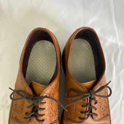 Allen Edmonds Mens 7.5 D Road Warriors Wingtip Oxford Dress Shoes Brown 3351 $_57.JPG?set_id=880000500F main image 4
