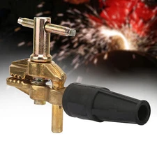 Heavy Duty 600A All Brass Welding Earth Ground Cable Clip For Welder Tools