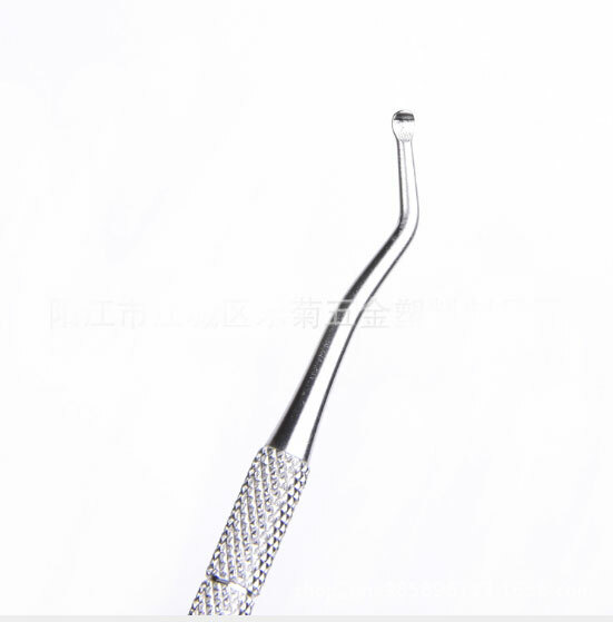 3pcs Toenail Ingrown Probe Single End Swan Neck Ball Head Manicure ...