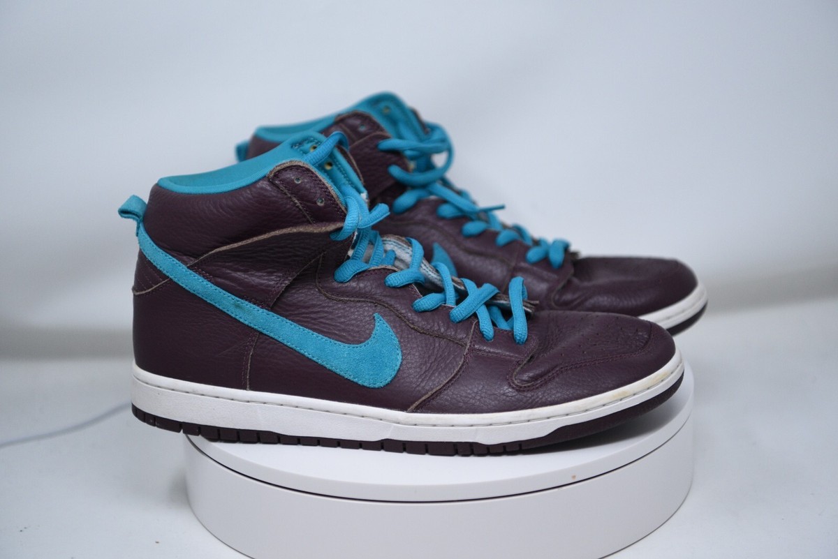 Nike Dunk High Premium SB 313171-601 Men 13 Deep Burgundy