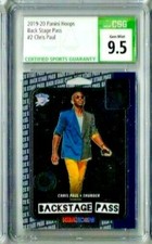 2019-20 Panini Hoops Chris Paul Back Stage Pass CSG 9.5