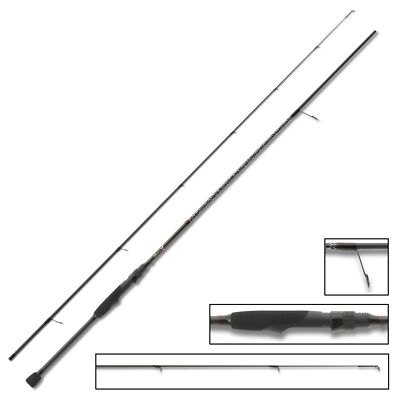 Iron Claw High-V S-662L 1,98m 4-18g - Spinnrute zum Raubfischangeln, Barschrute