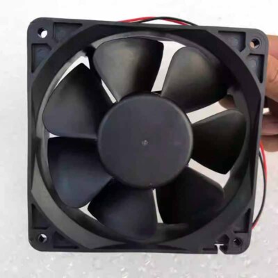 For MING QUAN MQ12038HBL 12V 24V 120*120*38mm Cooling Fan 2-Wire