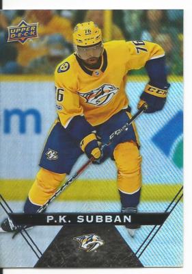 2018-19 P.K. PK Subban Tim Hortons Canada Base Card #76 Mint eBay