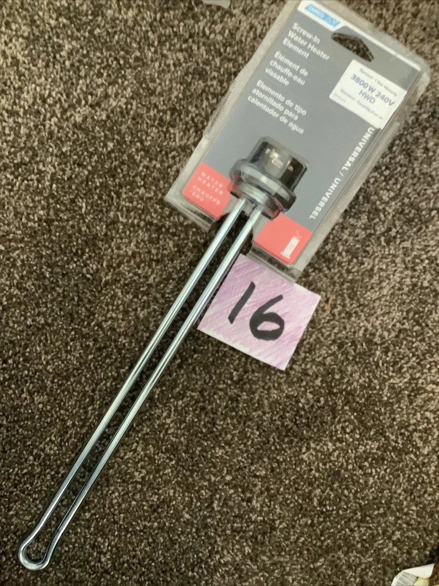 Camco 02292/02293 3800W 240V Screw-In Water Heater Element - High Watt  Density | eBay