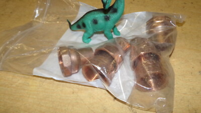Nibco Bronze Metal Fittings, Lot of 6 *FREE SHIPPING*