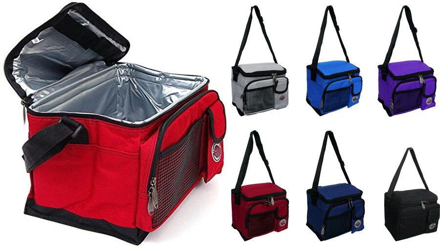 "Transworld" Durable Insulated Lunch Camping Cooler Bag - 9 inch