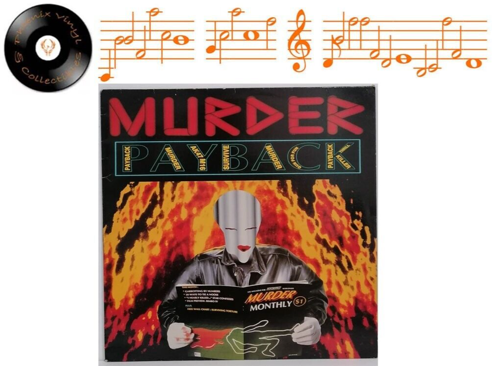 Murder Payback Vinyl LP A1 B1 Pressing - EX