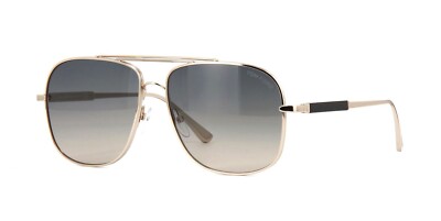 Tom Ford JUDE FT 0669 Rose Gold/Grey Pink Shaded Flash (28B