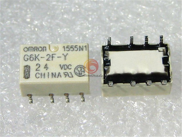 10PCS Omron Relay SMD G6K-2F-Y DC 5V 12V 24V Signal Relay 8PIN | eBay