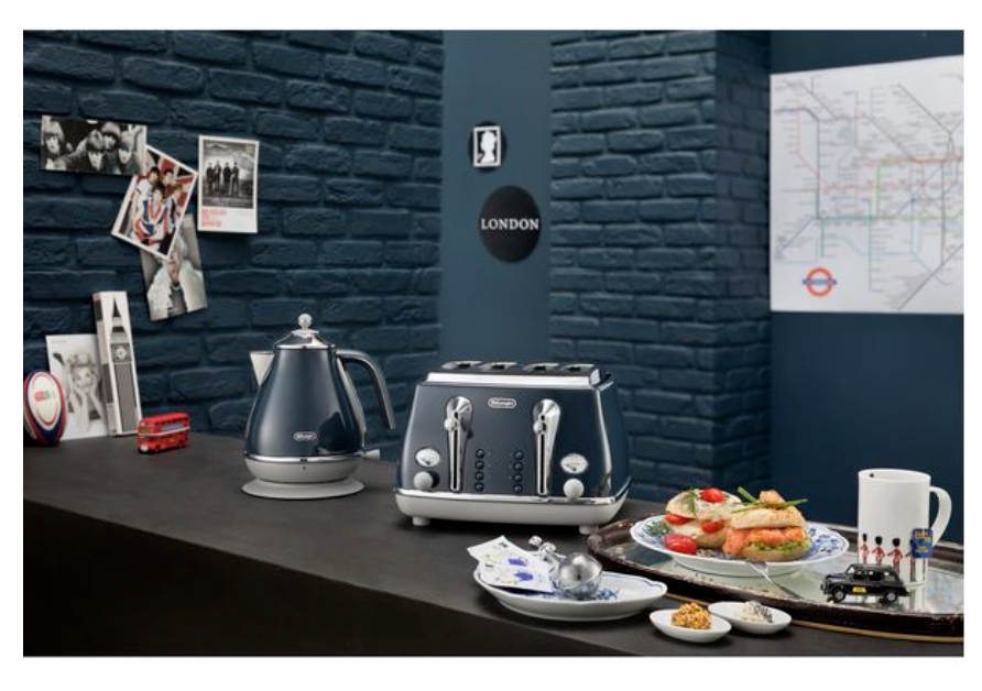 Jug Kettle Delonghi Icona Capitals Kettle Blue DeLonghi Icona