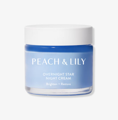 Peach & Lily Overnight Star Night Cream, Brighten & Restore, Free Ship (2.70 oz)