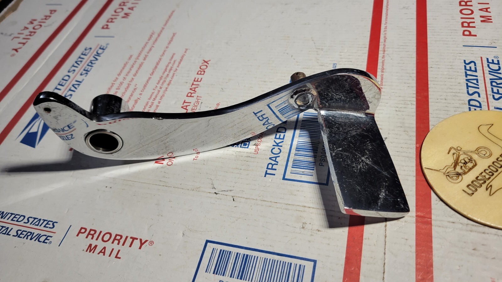 Harley Davidson Chopper Foot Clutch Pedal Arm Pivot Chrome Panhead Shovelhead FL eBay