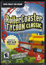 Roller Coaster Tycoon Classic Win Mac Cd Rom Atari For Sale Online