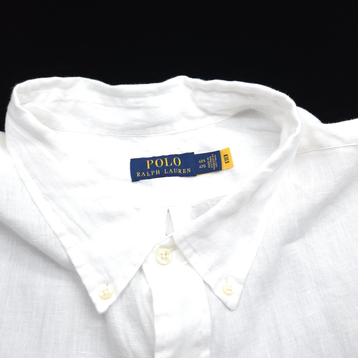 Ralph Lauren linen100% shirt 麻 ポニー 極上 Ralph Lauren linen100% shirt 麻 ポニー 極上 - メルカリ