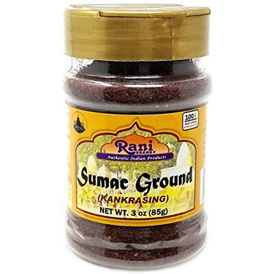 Rani Sumac (Sumak) Spice Ground Powder 3oz (85g) PET Jar