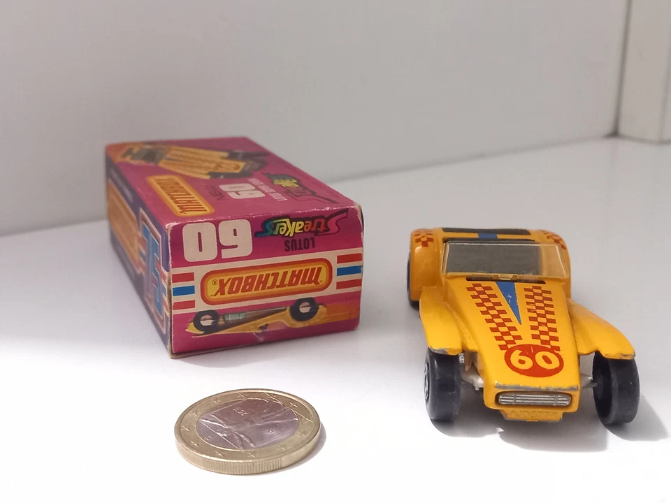 MATCHBOX LESNEY VINTAGE SERIE 75 STREAKERS NEW 60 LOTUS SUPER SEVEN 241037 - Immagine 2 di 4