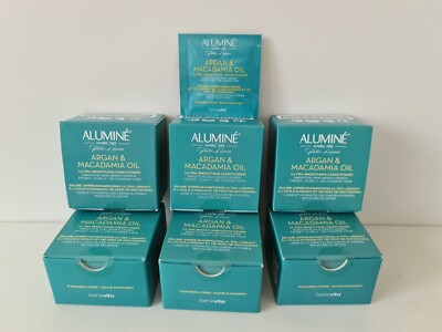 Aluminium Haarspülung Argan & Macadamiaöl glättend 60x 3ml Beutel