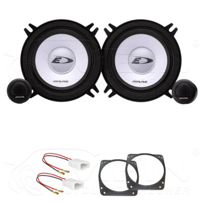 ALPINE LAUTSPRECHER für FORD FIESTA MK4 '96 1995-1999 Front Tür Vorn 250W #AXA3