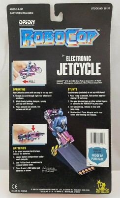 1994 Robocop Electronic Stunt Action Jetcycle Toy Island Sealed