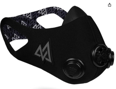 Training Mask 2.0 Elevation Training Mask, Endurance Running (Small BlackWhite)