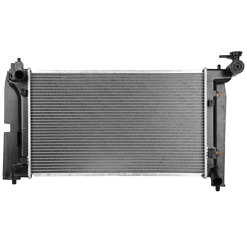 Kit de refrigeración de radiador y condensador de CA de aluminio para Toyota para Corolla Matrix 05-08 Foto 2 de 4