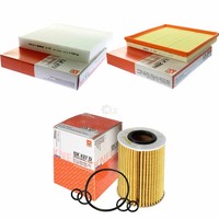 Mahle / Knecht Innenraumfilter LA 472 Luftfilter LX 2881 ÖLfilter OX 437D