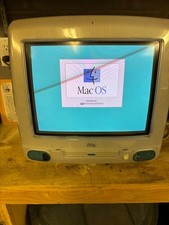 Computer Vintage Apple iMac G3 Power PC 1998 Blu Bondi 233 MHZ